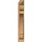 Ekena Millwork Olympic Arts & Crafts Smooth Outlooker, Western Red Cedar, 5 1/2"W x 24"D x 36"H OUT06X24X36OLY03SWR - alternate 2